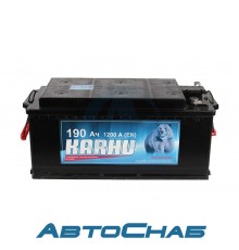 190 А/ч KARHU  (справа+) болт